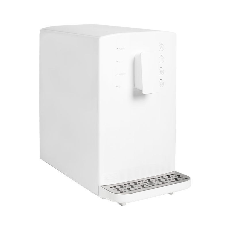 Kontor benkeplate glitrende vanndispenser med berøringsknapp