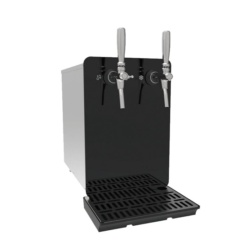 Bærbar glitrende vannkjøler bordplate